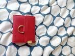 Portefeuille rouge comme neuf, Ophalen, Zo goed als nieuw, Rood, Met knipsluiting