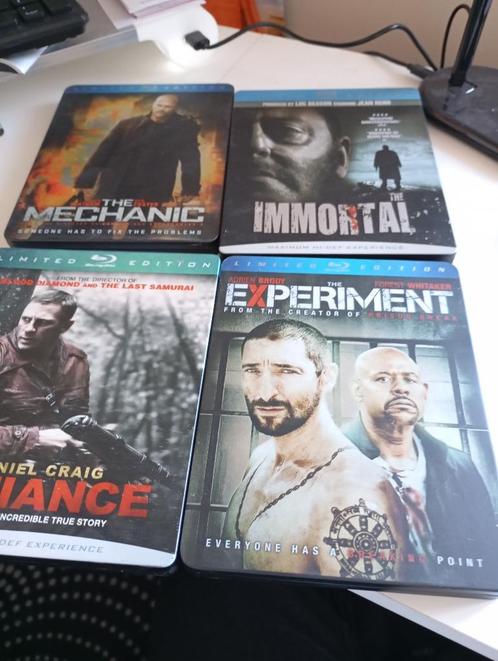 Blu rays Steel case, Cd's en Dvd's, Blu-ray, Zo goed als nieuw, Ophalen