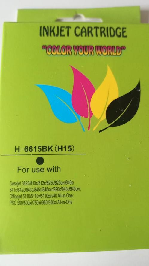 Inkjet cartridge H15, Computers en Software, Printerbenodigdheden, Nieuw, Cartridge, Ophalen of Verzenden