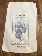Authentiek eiermeelzakje uit Merchtem in linnen, Verzamelen, Ophalen of Verzenden