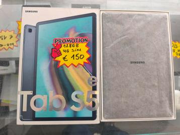 Samsung Tab S5e 128gb 4G Sim Garantie! beschikbaar voor biedingen
