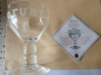 Verre ORVAL wenceslas en cristal avec son certificat  306, Ophalen of Verzenden