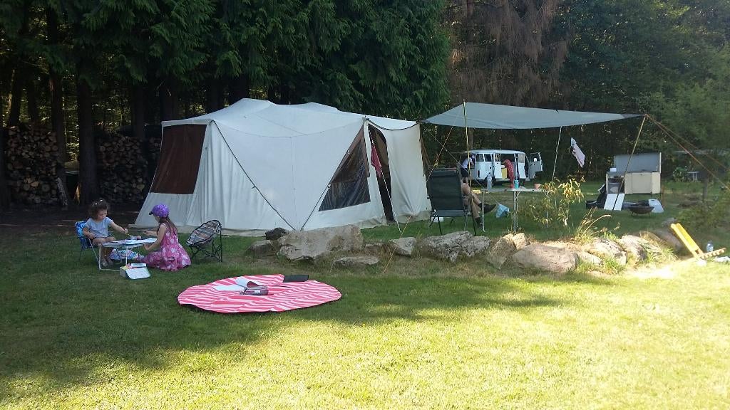 Vouwwagen Holtkamper Flyer, Caravanes & Camping, Caravanes pliantes, Holtkamper, jusqu'à 4, Beige, Enlèvement