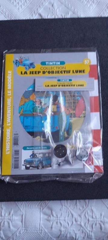 MODELAUTO JEEP TINTIN HACHETTE COLLECTIE 1/8E