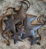 Set van 6 metalen sterren, Ophalen of Verzenden, Onbekend, Onbekend, Onbekend