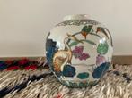 Vintage art nouveau vaas in keramiek, Enlèvement, Utilisé, Moins de 50 cm, Autres couleurs