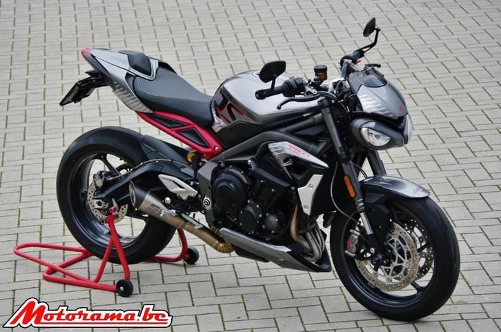 Triumph Street Triple RS 765 - 2022 - 6000 km @Motorama, Motoren, Motoren | Triumph, Bedrijf, Naked bike, meer dan 35 kW, 4 cilinders