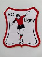 Autocollant vintage - F.C. Ligny - Football - Bel état, Comme neuf, Sport, Enlèvement ou Envoi