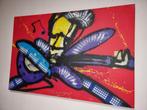 (Herman Brood ) op groot doek Fabian  Met certificaat, Antiek en Kunst, Kunst | Schilderijen | Klassiek, Ophalen