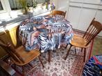 Keukentafel + 4 stoelen, Ophalen, Gebruikt