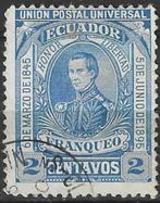 Ecuador 1896 - Yvert 70 - Liberale staatsgreep (ST), Verzenden, Gestempeld