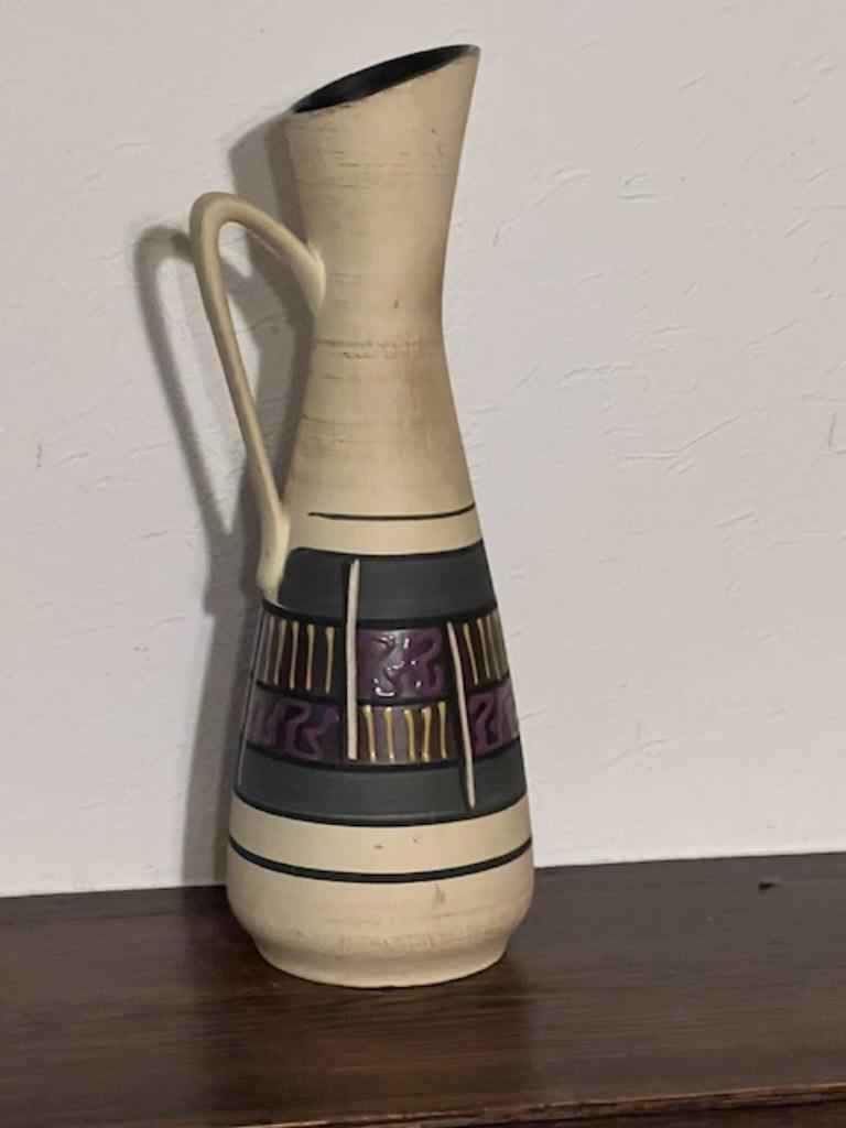 Vintage BAY vaas, fat lava, 1950's, 246-35, Ophalen