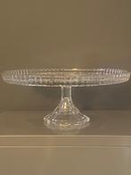 assiette à gâteau en cristal sur pied, Enlèvement ou Envoi