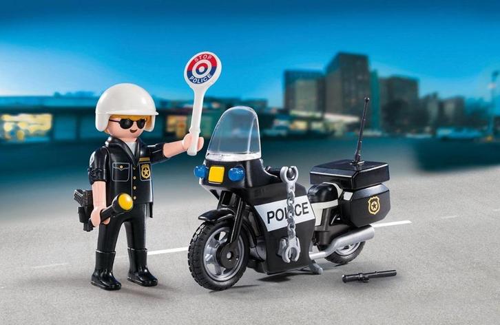 playmobil politiekoffer met moto, Kinderen en Baby's, Speelgoed | Playmobil, Gebruikt, Complete set, Ophalen