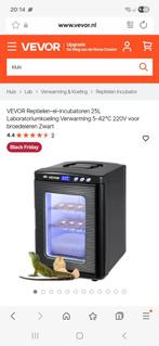 Broodkast reptielen of ruilen, Dieren en Toebehoren, Ophalen of Verzenden, Zo goed als nieuw, Broedstoof of Broedmachine