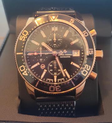 Alpha Sierra Navigator BBM08 SEIKO t.w.v € 399 ORIGINEEL beschikbaar voor biedingen