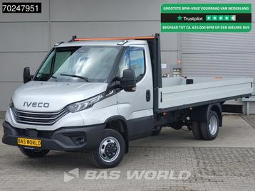 Iveco Daily 35C18 3.0 180PK Nwe model 2025 Open laadbak Navi, Auto's, Automaat, Stof, Euro 6, 4 cilinders