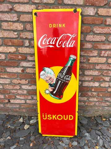 1959 Coca-Cola geëmailleerde plaat beschikbaar voor biedingen
