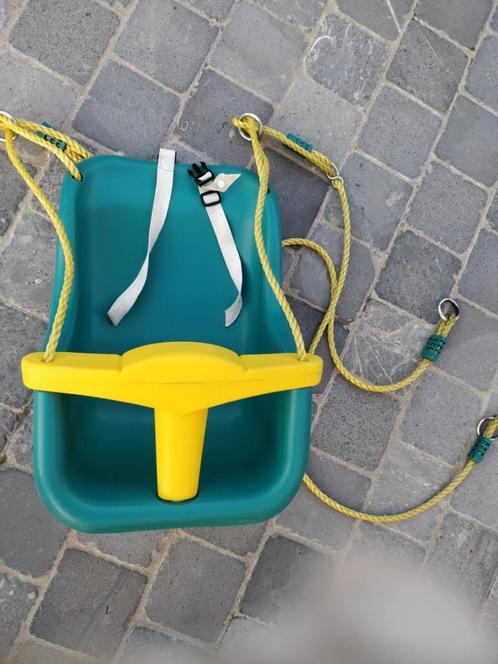 kinderschommel zitje, Kinderen en Baby's, Speelgoed | Buiten | Speeltoestellen, Zo goed als nieuw, Schommel, Ophalen