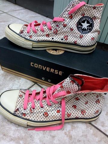All stars Converse schoenen met print