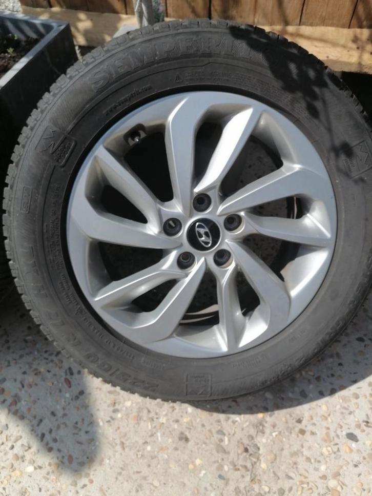 4 Banden op velgen 225/60 R17, Auto-onderdelen, Banden en Velgen, Band(en), Winterbanden, 17 inch, 225 mm, Personenwagen, Nieuw