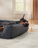 Hondenbed linnenlook | verhoogde randen | GRATIS LEVERING, Animaux & Accessoires, Paniers pour chiens, Neuf, -, -, FEANDREA