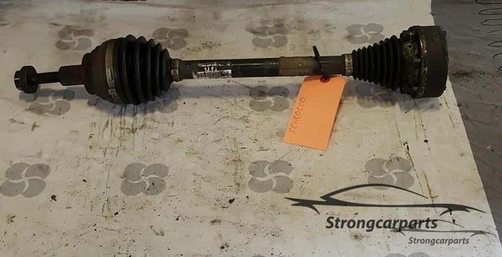 VW Scirocco Golf 6 aandrijfas links 1K0407271jp, Auto-onderdelen, Transmissie en Toebehoren, Audi, Seat, Volkswagen, Skoda, Gebruikt