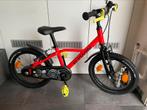 Rode B’twin 900 - 16 inch kinderfiets, Fietsen en Brommers, Fietsen | Kinderfietsjes, Ophalen, Zo goed als nieuw, 16 tot 20 inch