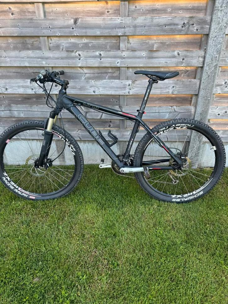Cube mountainbike zwart, Fietsen en Brommers, Fietsen | Mountainbikes en ATB, Gebruikt, Overige merken, Minder dan 45 cm, Ophalen