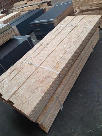 Osb 11 mm rest stroken te koop 