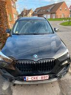 BMW X1, Auto's, BMW, Leder en Stof, Zwart, USB, 5 deurs