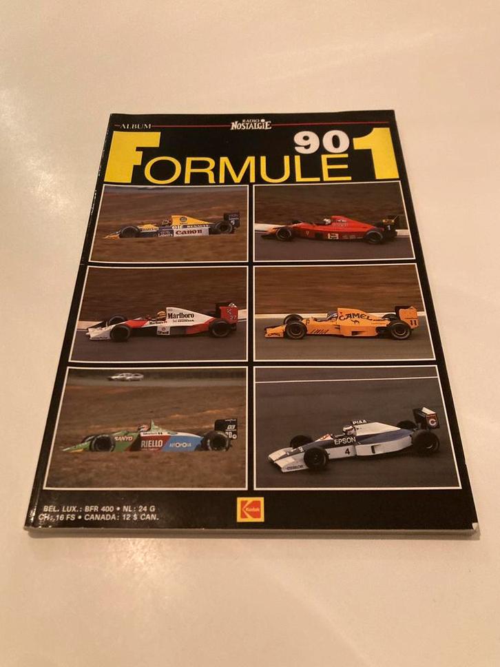 Formule 1 jaarboek ‘90 & ‘91, Verzamelen, Automerken, Motoren en Formule 1, Zo goed als nieuw, Formule 1, Verzenden
