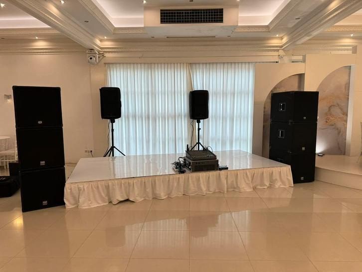 Dynacord te huur installatie speakers for Rent location, Audio, Tv en Foto, Luidsprekerboxen, Gebruikt, Ophalen