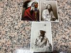 Lot de 3 cartes postales INDIENNES, Enlèvement ou Envoi, 1980 à nos jours, Non affranchie, Costume traditionnel