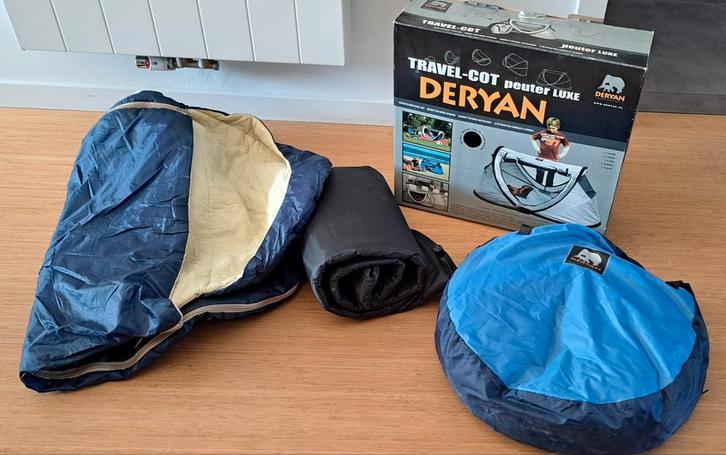 Deryan reisbed reis-tent, Kinderen en Baby's, Babywiegjes en Ledikanten, Ophalen