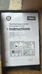 Thule 753 Rapid System Volvo V60, Ophalen, Zo goed als nieuw