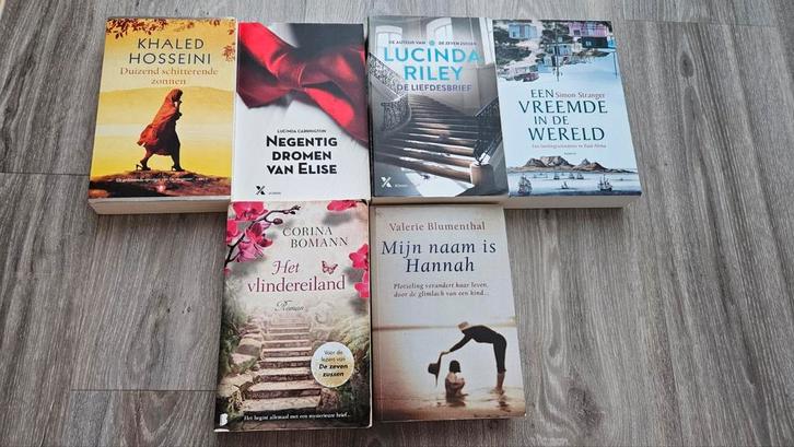 Lot romans, Boeken, Romans, Gelezen, Europa overig, Ophalen of Verzenden