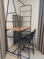 Hoge tafel met 2 stoelen, Ophalen, Zo goed als nieuw