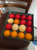 Biljartballen 16 stuks, Gebruikt, Ophalen of Verzenden