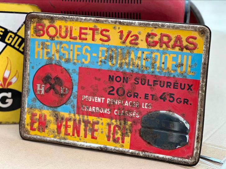 GEZOCHT: blikken (!) bordjes, Antiek en Kunst, Antiek | Overige Antiek, Ophalen of Verzenden