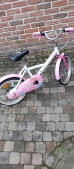 meisjes fiets 16 inch, Fietsen en Brommers, Ophalen, Zo goed als nieuw, 16 inch, Handrem