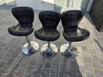 3 Chaisses hautes - design moderne, Ophalen, Gebruikt, Drie, Zwart