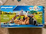 Playmobil family fun dierenpark - 70343, Kinderen en Baby's, Speelgoed | Playmobil, Ophalen of Verzenden, Zo goed als nieuw