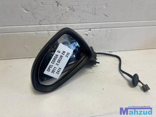 OPEL CORSA D WIT Z474 Links spiegel buitenspiegel 2006-2015, Auto-onderdelen, Spiegels, Opel, Gebruikt, Ophalen of Verzenden