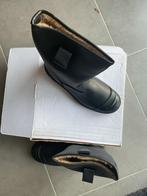 Korte lederen werklaars met pels., Kleding | Heren, Schoenen, Ophalen, Zo goed als nieuw