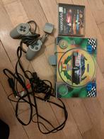 1 functionele PlayStation 1 + 1 totale drive-game, Games en Spelcomputers, Spelcomputers | Xbox Original, Ophalen of Verzenden