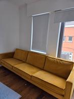 Zetel sissy-boy velvet oker geel 4 zit, Huis en Inrichting, Ophalen, Gebruikt