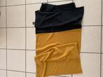Echarpe noir/moutarde 100% laine cop.copine, Kleding | Dames, Mutsen, Sjaals en Handschoenen, Ophalen of Verzenden, Zo goed als nieuw