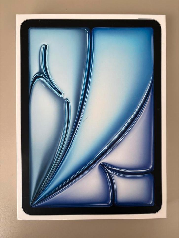iPad Air 11‑inch (M3), 128 GB, Wi‑Fi., Computers en Software, Apple iPads, Nieuw, Apple iPad Air, Wi-Fi, 11 inch, 128 GB, Blauw