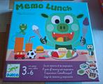 Memo lunch, Hobby en Vrije tijd, Gezelschapsspellen | Overige, Ophalen, Zo goed als nieuw